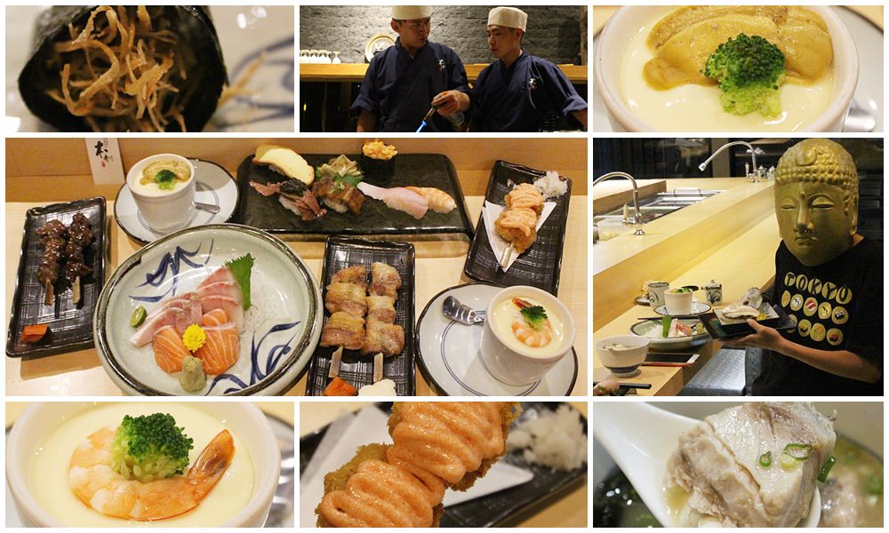 台中日本料理︳本壽司，夏日限定極品六貫套餐，生魚片握壽司串燒也可以單點吃到爽！