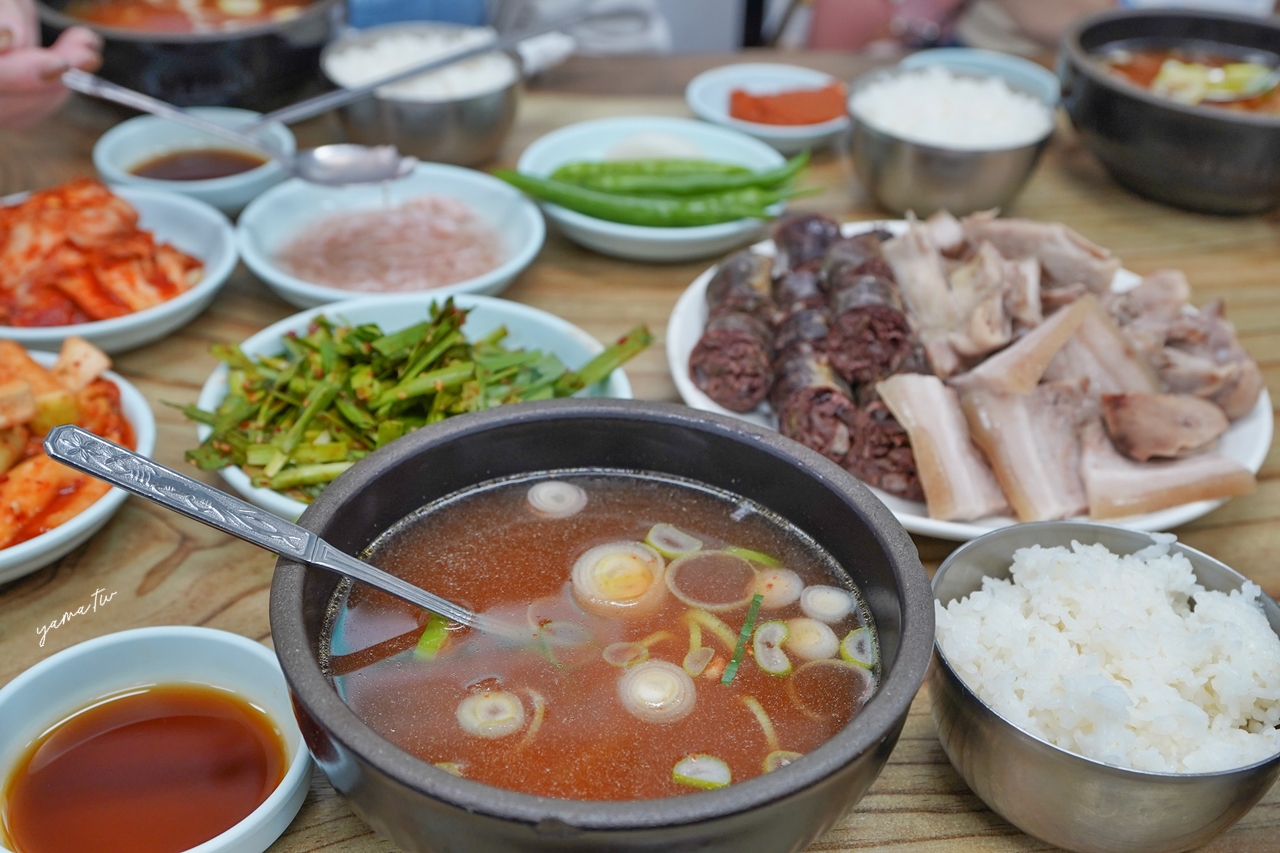 陝川豬肉湯飯家︱釜山美食，必比登推薦的豬肉湯飯